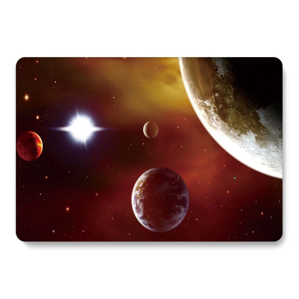 Для Macbook Pro 15 дюймов A1398 A1990 A1707 A1286 чехол космос прозрачная крышка для Mac book Air 11 12 13 4