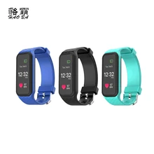 L38i Bluetooth спортивный смарт-браслет, полноцветный TFT-LCD экран, монитор сердечного ритма, шагомер, фитнес-трекер, умный Браслет