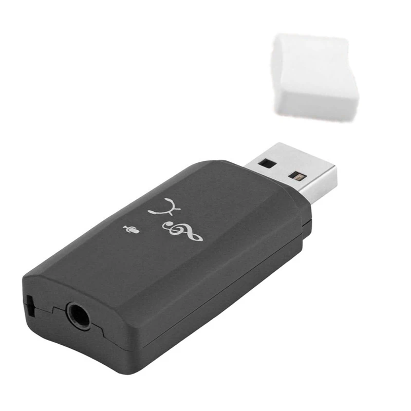 Беспроводной Dongle адаптер Bluetooth 4,0 аудио приемник беспроводной адаптер мм 3,5 мм AUX аудио Музыка Hands-free автомобильный динамик Комплект - Цвет: black
