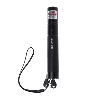

650nm 1mW 301 Red Light Laser Pen Pointer Lazer Adjustable Focus Visible Beam High Quality aluminum alloy Pointer Pen