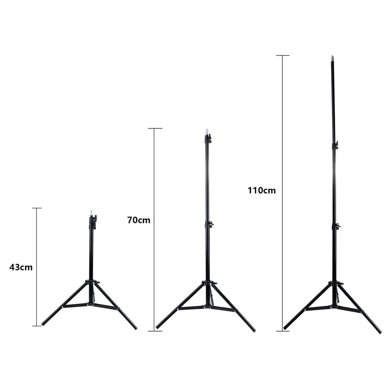 Tycipy 110 см/160 см фотостудия штатив светильник стойки фотостудия Relfectors софтбоксы светильник s фоны видео светильник ing