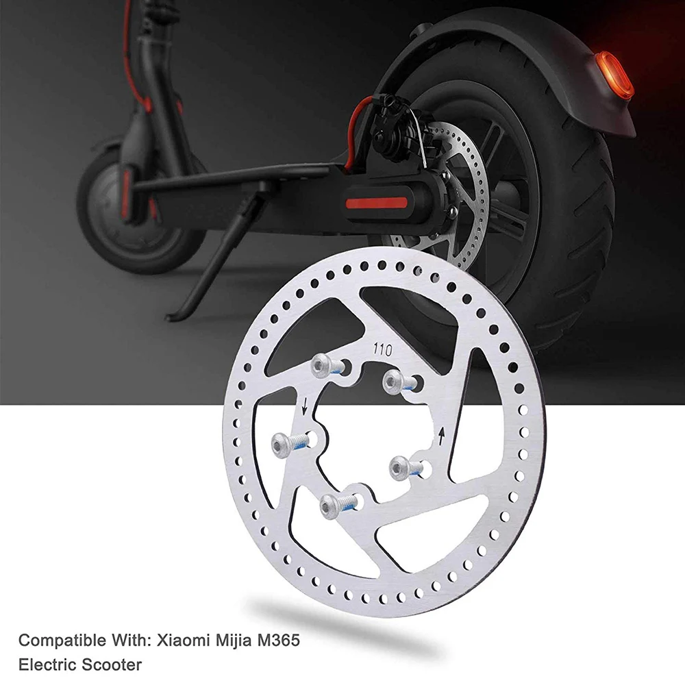 Электрический скутер тормозной диск запасная часть 110 мм для Xiaomi M365 120 мм для Xiaomi M365 Pro Аксессуары для велосипеда тормозной диск