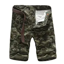 Камуфляжные наколенники для мужских мешков со средней талией и повседневных шорт