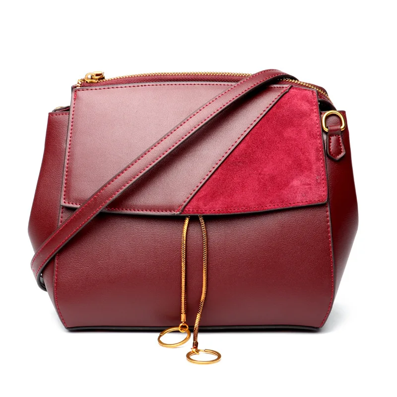 

LOEIL Bag female female bag female autumn and winter new leather female bag tide retro wild portable oblique