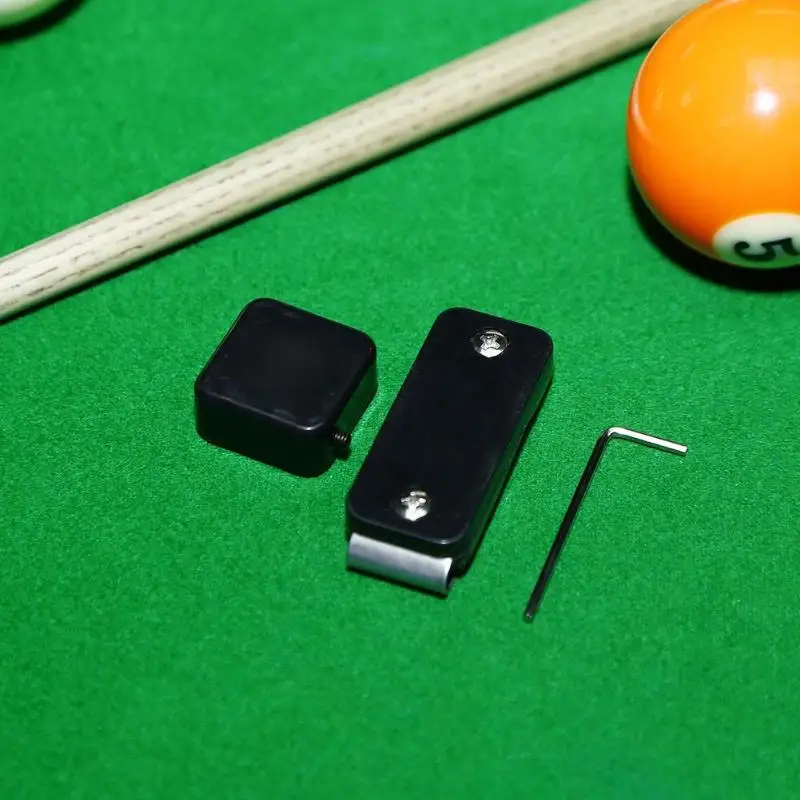 Magnetic Snooker Pool Cue Chalk Holder with Belt Clip Snooker Magnetic Belt Clip Chalk Holder Billiard Accessories Hot Sale