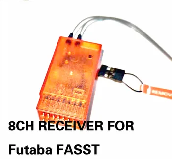 

2.4GHz 8CH FT8RSB Receiver Futaba FASST Compatible