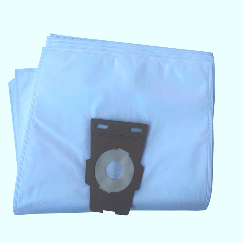 6 упаковок вакуумных мешков, подходящих для всех моделей Кирби сентрия, универсальные белые тканевые мешки HEPA, стиль F, Кирби, часть 204811, 204808, 205808