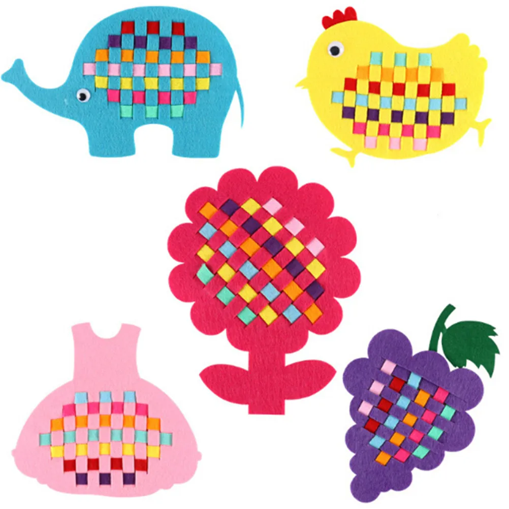Montessori Teaching Aids Math Toys Kindergarten manual Diy Handmade Crafts Weave cloth Early Learning Education Toys Montessori Teaching Aids Math Toys Kindergarten manual Diy Handmade Crafts Weave cloth Early Learning Education Toys