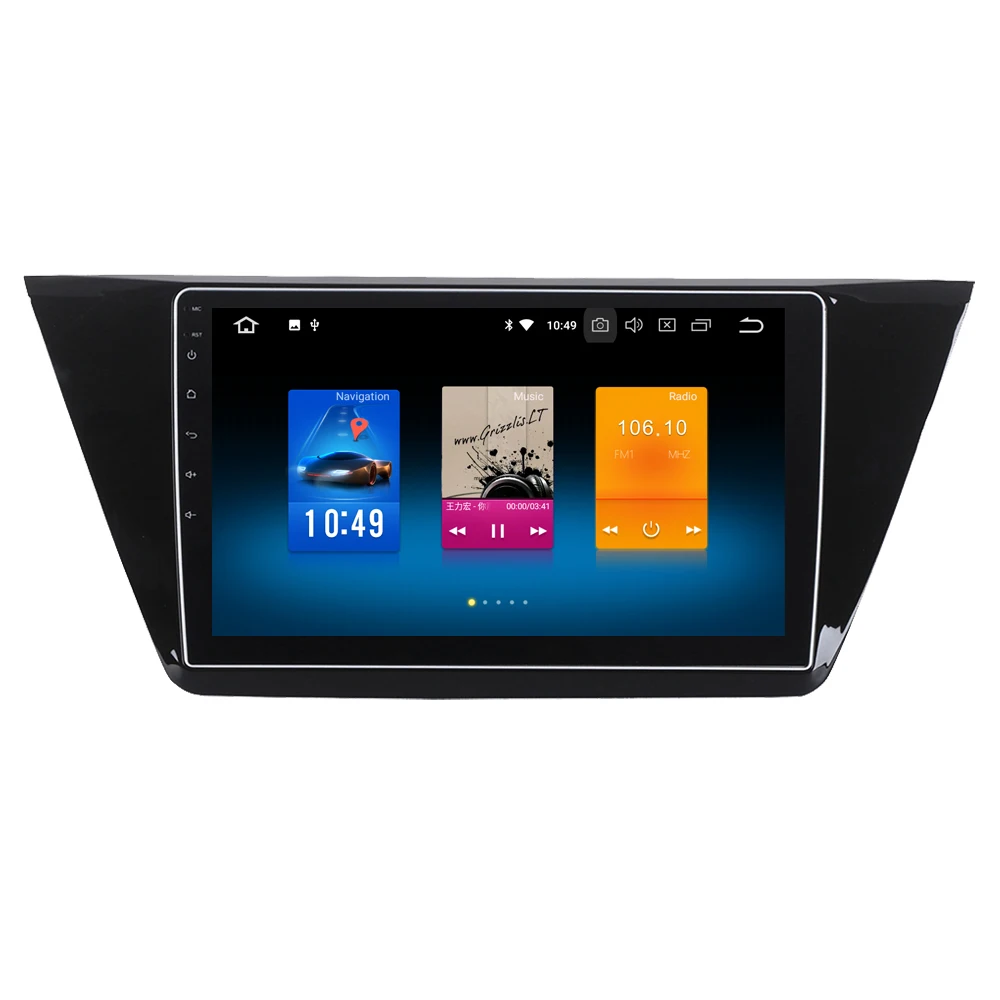Flash Deal Car Multimedia Player For Volkswagen Touran 2016 2017 Octa Core Android 9.0 Touchscreen Autoradio Bluetooth GPS Navigation Radio 1