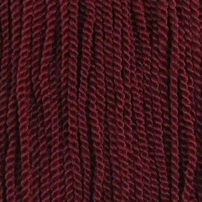 Роскошные для плетения микро Сенегальские крученые волосы 2" 32 пряди/шт. Вязанные косички Омбре синтетические волосы для наращивания - Цвет: # Бордовый
