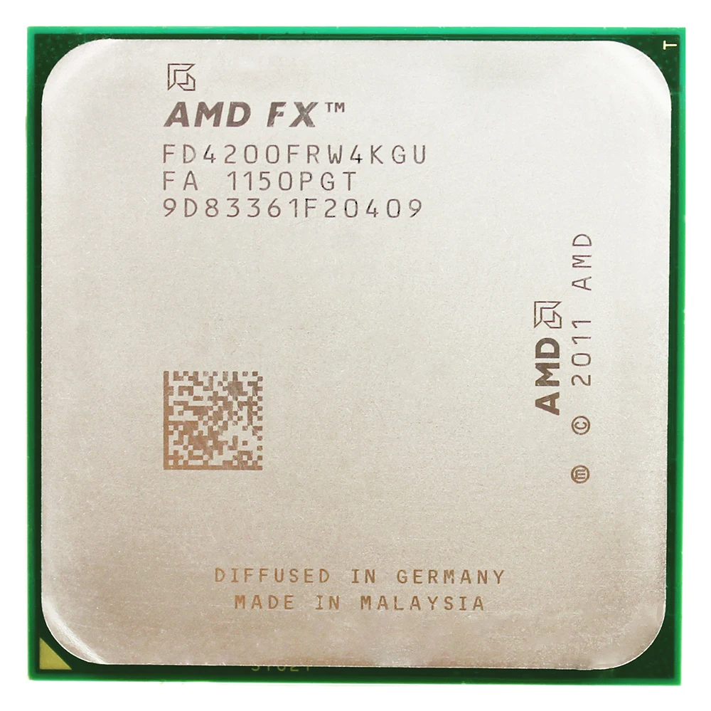 Процессор AMD серии FX FX-4200 cpu 3,3G Socket AM3+ 940pin трехъядерный/8 Мб кэш L3 используется