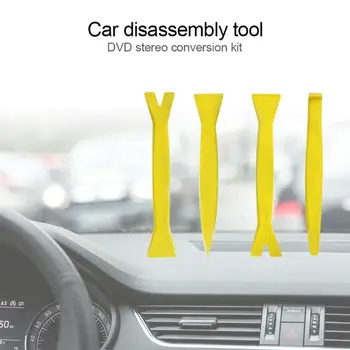

4pcs Car Interior Audio Door Panel Disassembly Tools DVD Stereo Refit Kits