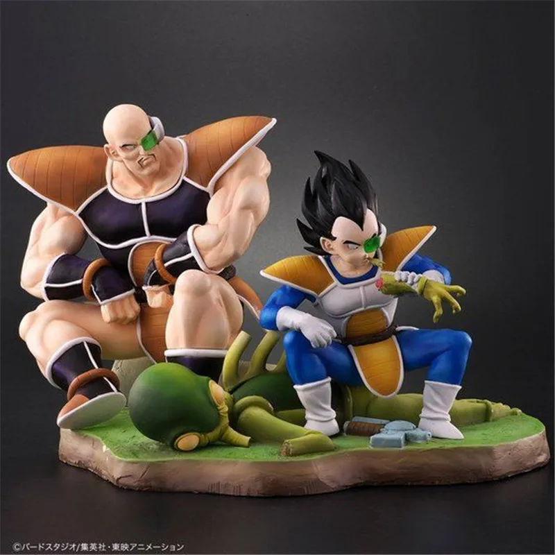 Presale Dragon Ball Z Super Saiyan vegeta& Nappa ПВХ сцены Статуя Фигурка модель(Срок поставки: 60 дней) X490
