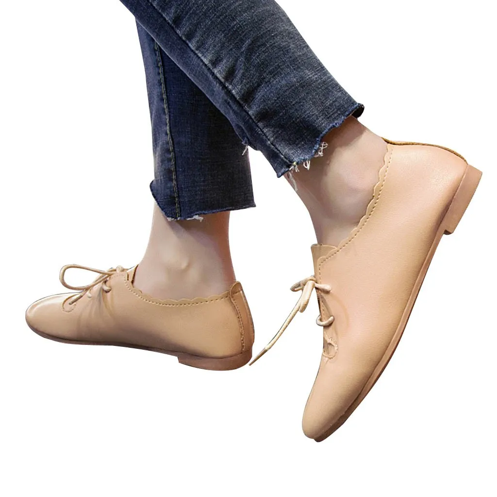 shoes 2019 Women Sneakers Shoes Lace Up Casual Shoes Fashion Shoes Daily Beach Flat Shoes Femme Platform Sandalia Feminina#5