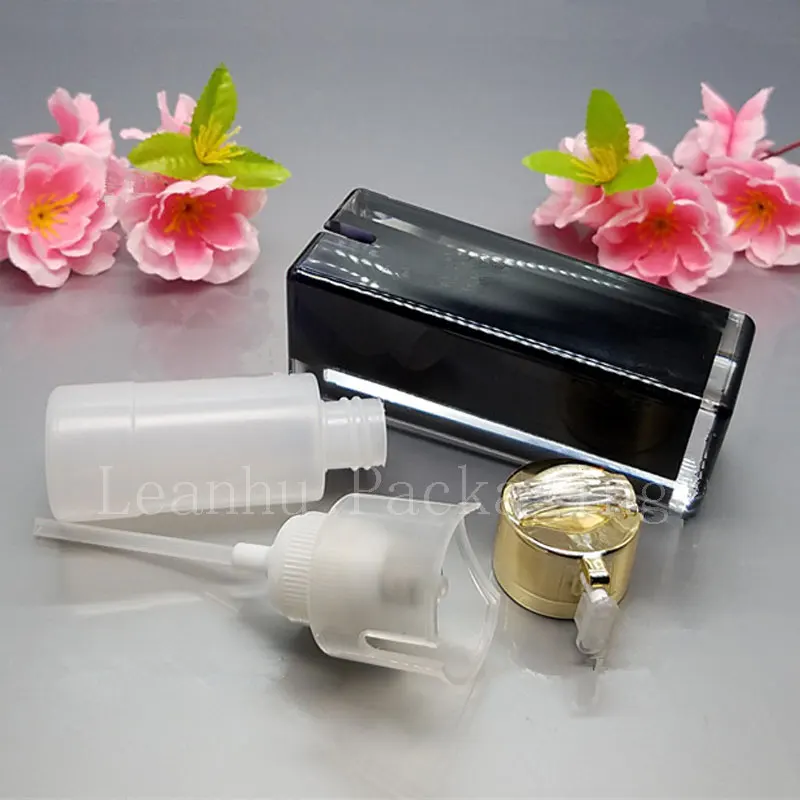 15g 30g 50g 30ml 50ml 100ml black acrylic container (10)