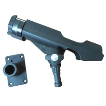 2 шт держатель удочки яхтенная рейка, резиновый плот Каяк Лодка аксессуар 360 градусов вращающийся телескоп/спиннинг, Троллинговые стержни