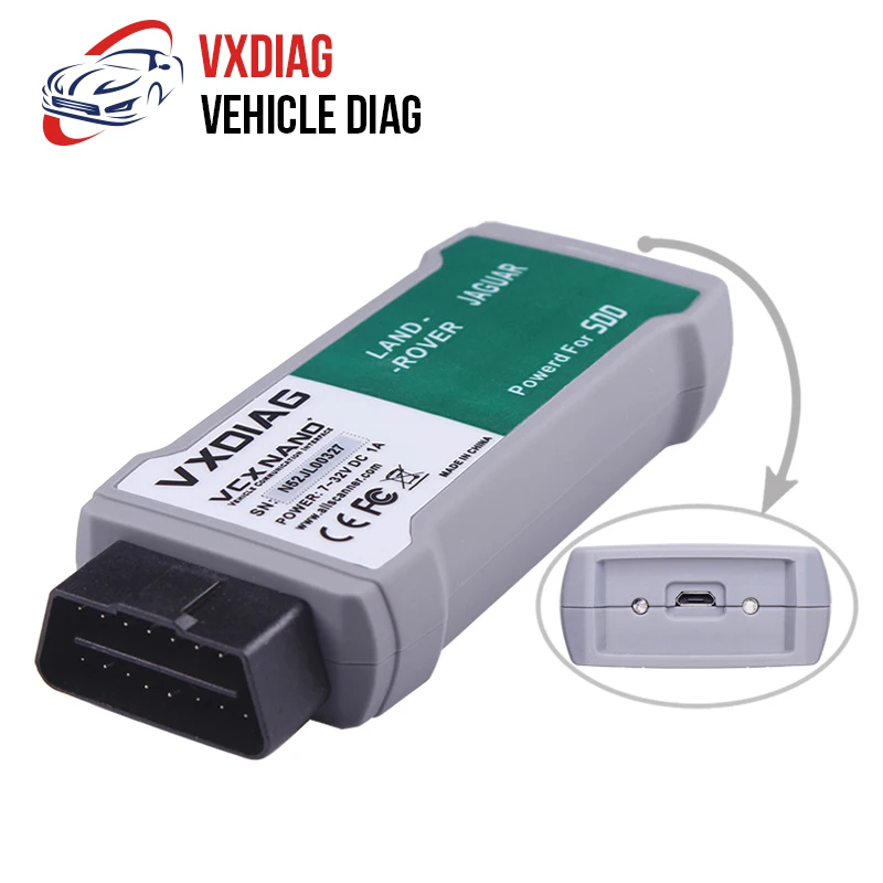 VXDIAG VCX NANO для Land Rover Jaguar V14 Лидер продаж диагностический инструмент авто код сканер дефектоскоп Продвижение цена