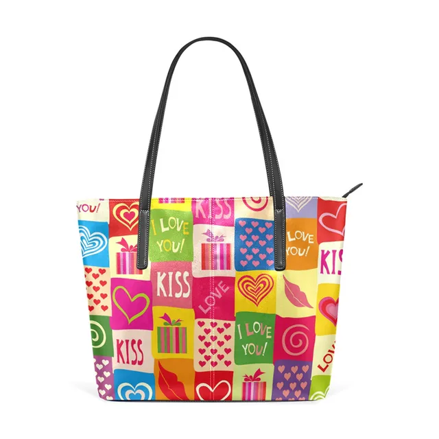 Buy Women Bags I Love You Ladies Tote Handbags