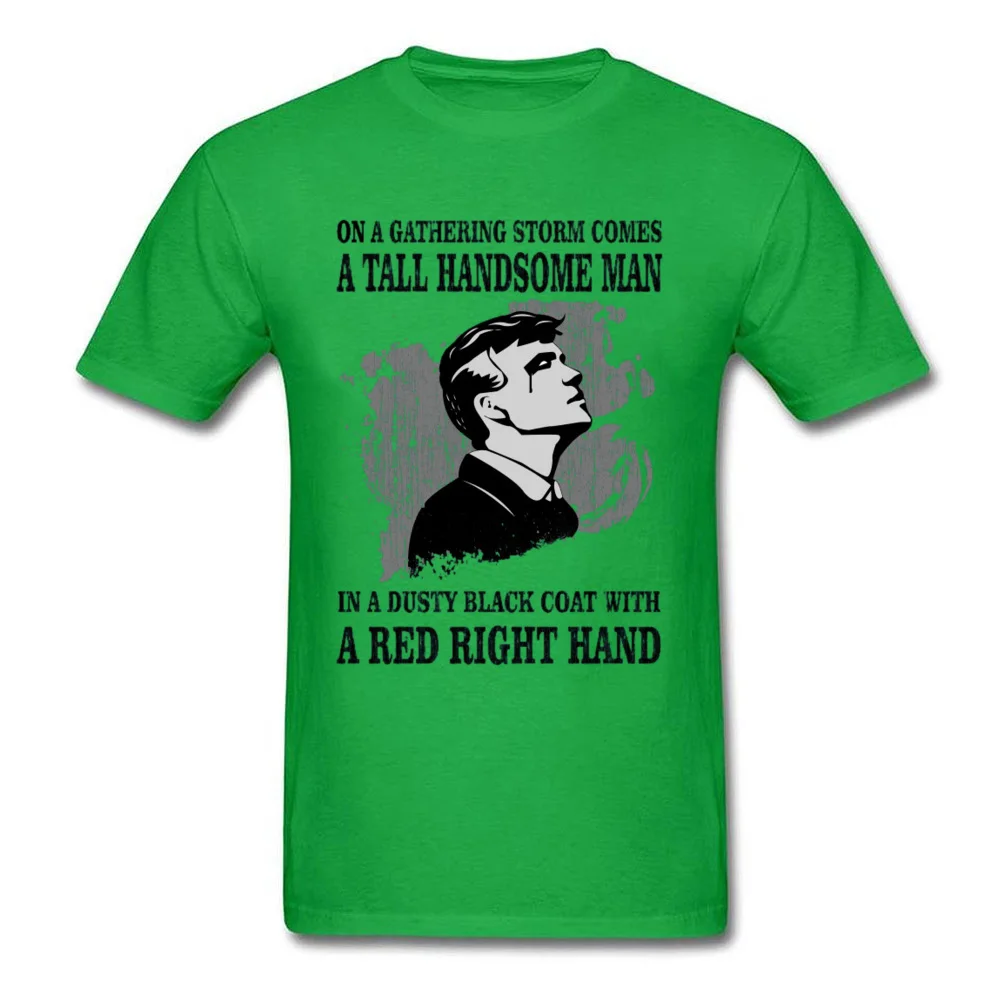 Round Neck On a Gathering Storm.. Cotton Men's T Shirt Fashionable Short Sleeve T Shirt Brand New Custom Tee Shirt On a Gathering Storm.. green