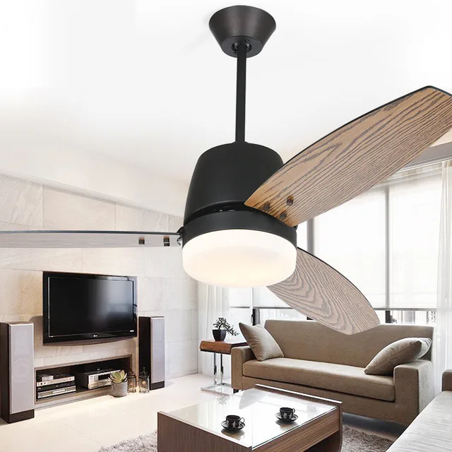 42 52 Inch Nordic Dining Room Remote Control Led Ceiling Fan Modern 42 52 Inch Nordic Dining Room Remote Control Led Ceiling Fan Modern Light Living