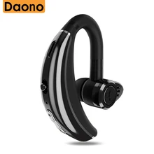 DAONO Q8 Bluetooth наушники с микрофоном, наушники с голосовым управлением, беспроводная Bluetooth гарнитура с громкой связью для вождения, шумоподавление