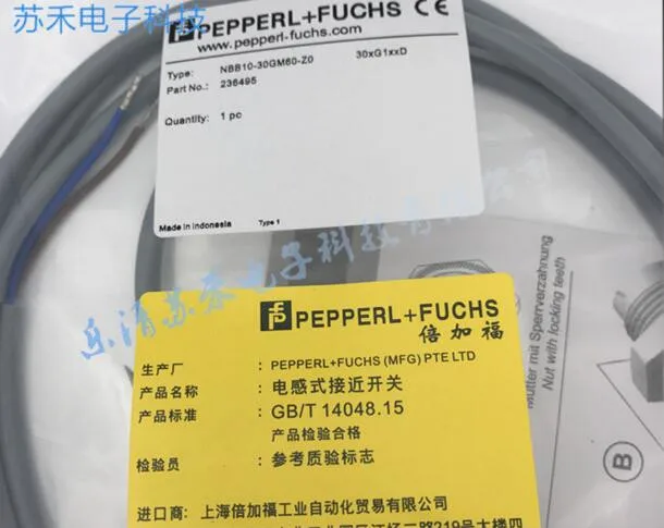 

FREE SHIPPING 100% NEW NBB10-30GM60-Z0 proximity switch DC two-wire normally open inductive sensor