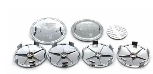 

7pcs/set For BMW Black white carbon fiber Front Hood Emblem 82mm+Rear Badge 74mm+Wheel Hub Cap 68mm+steering wheel sticker 45mm