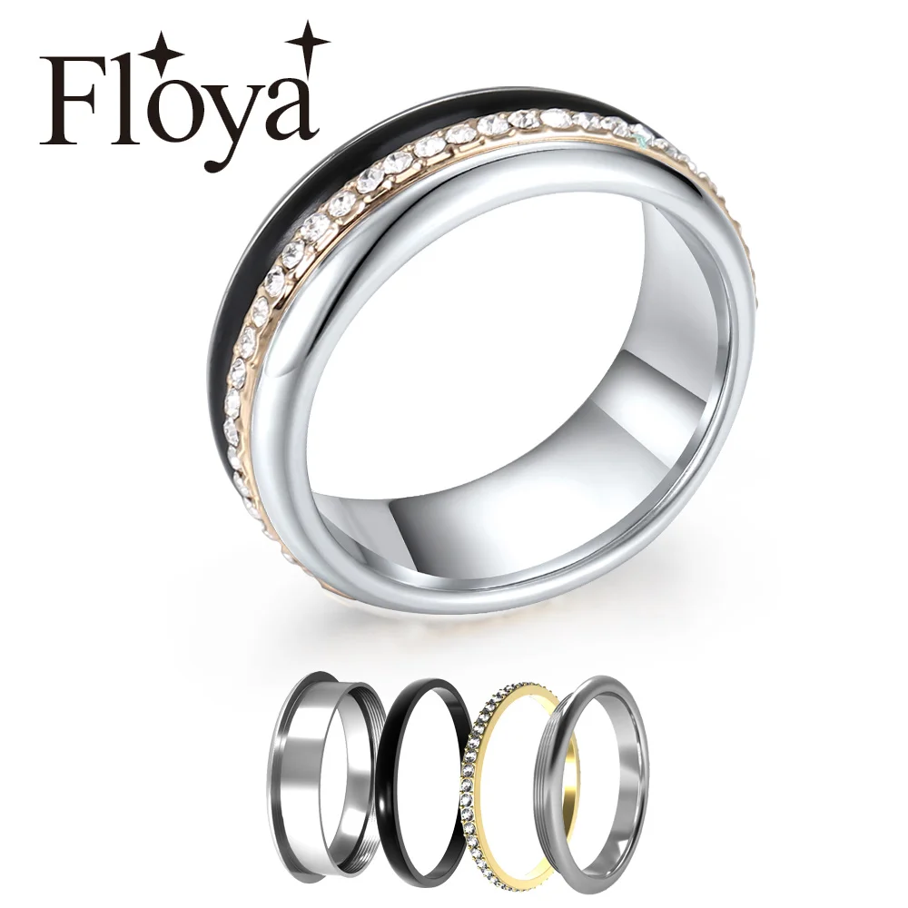 

Floya Lovers Ring Female Original Light Mature Rings Inner Ring Youth Interchangeable Handmade Hundred Matching Wedding Band