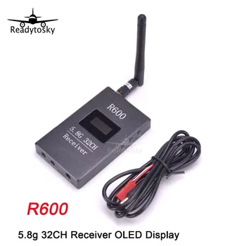 

Skyzone R600 OLED Display 5.8g 32ch Receiver for FPV 5.8Ghz High Sensitivity RX receiving Sensitivity 95dBM