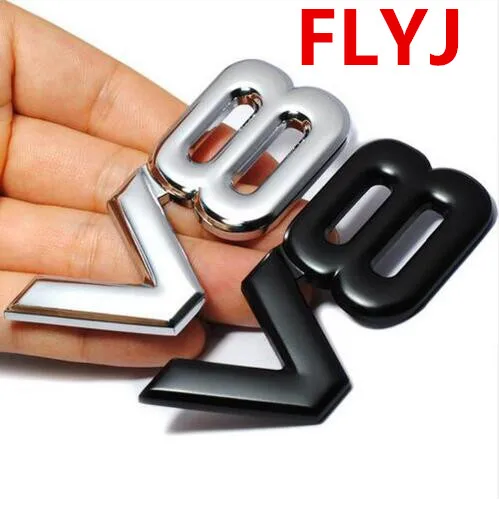 

Dsycar 3D Metal V8 Engine Display Car Sticker Emblem Badge For Jeep BMW Ford Volvo Nissan Mazda Audi Honda Toyota Lada Chevrolet