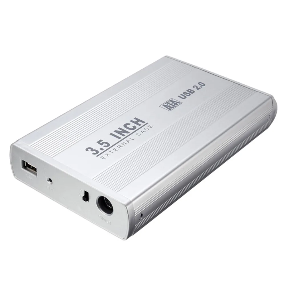 3,5 дюйма Внешний USB2.0 SATA жесткий диск HDD корпус Caddy чехол для ПК