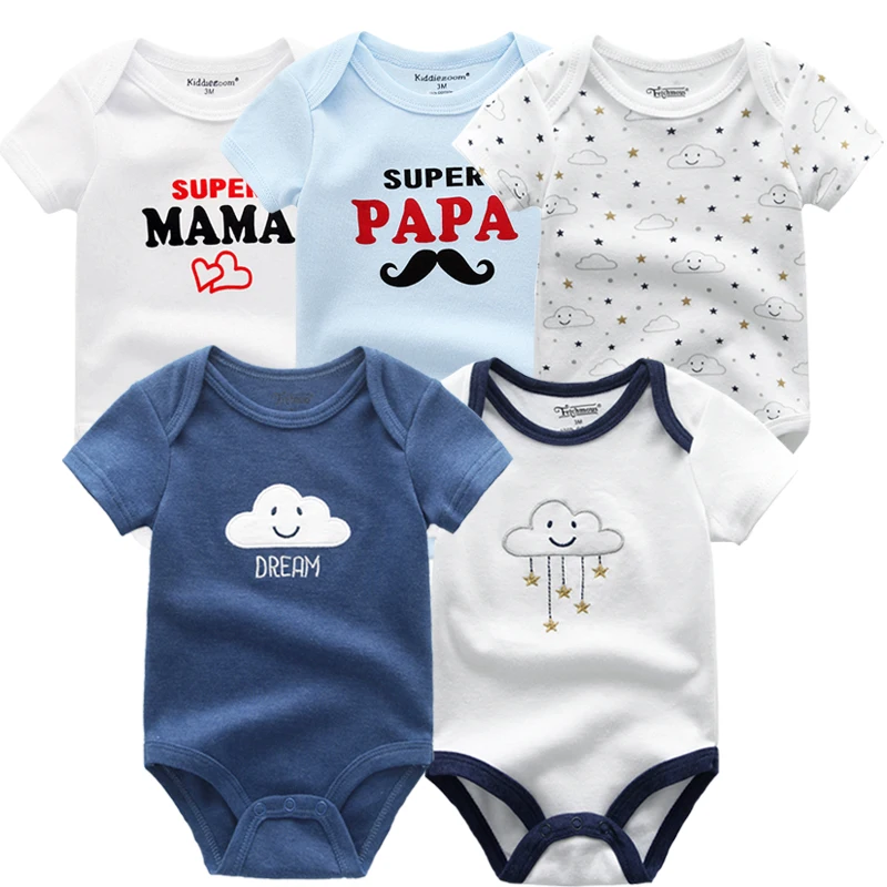 

Summer Baby bodysuits short sleeve cotton newborn daddy boy baby clothing body baby cotton infant girls jumpsuit