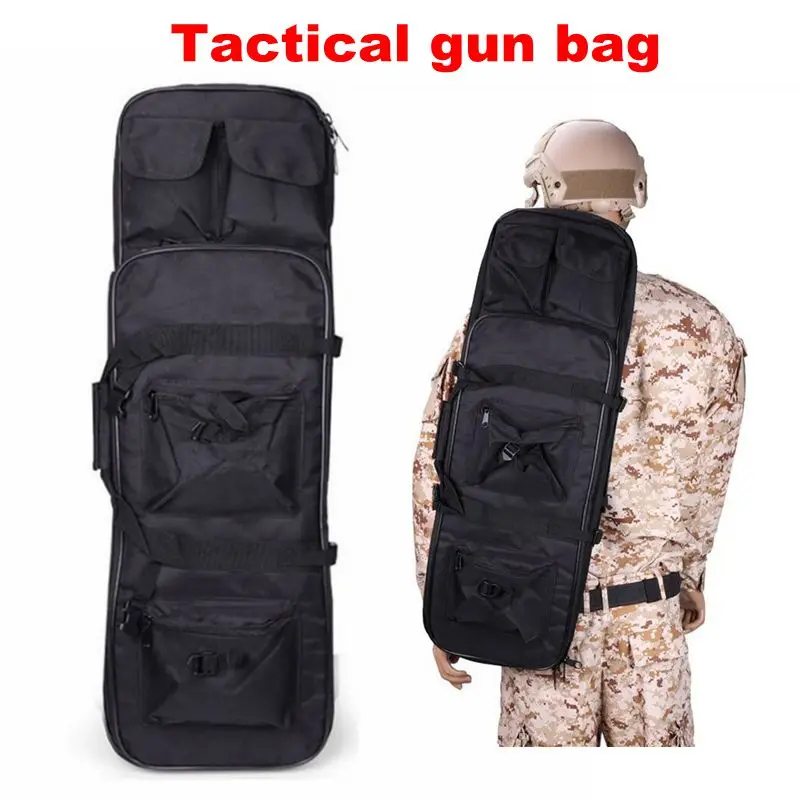 Тактический винтовочный пистолет для страйкбола, чехол для переноски, сумка, рюкзак, военный карабин, Воздушная винтовка, пистолет, сумка для спорта на открытом воздухе, Охотничья сумка зеленого цвета