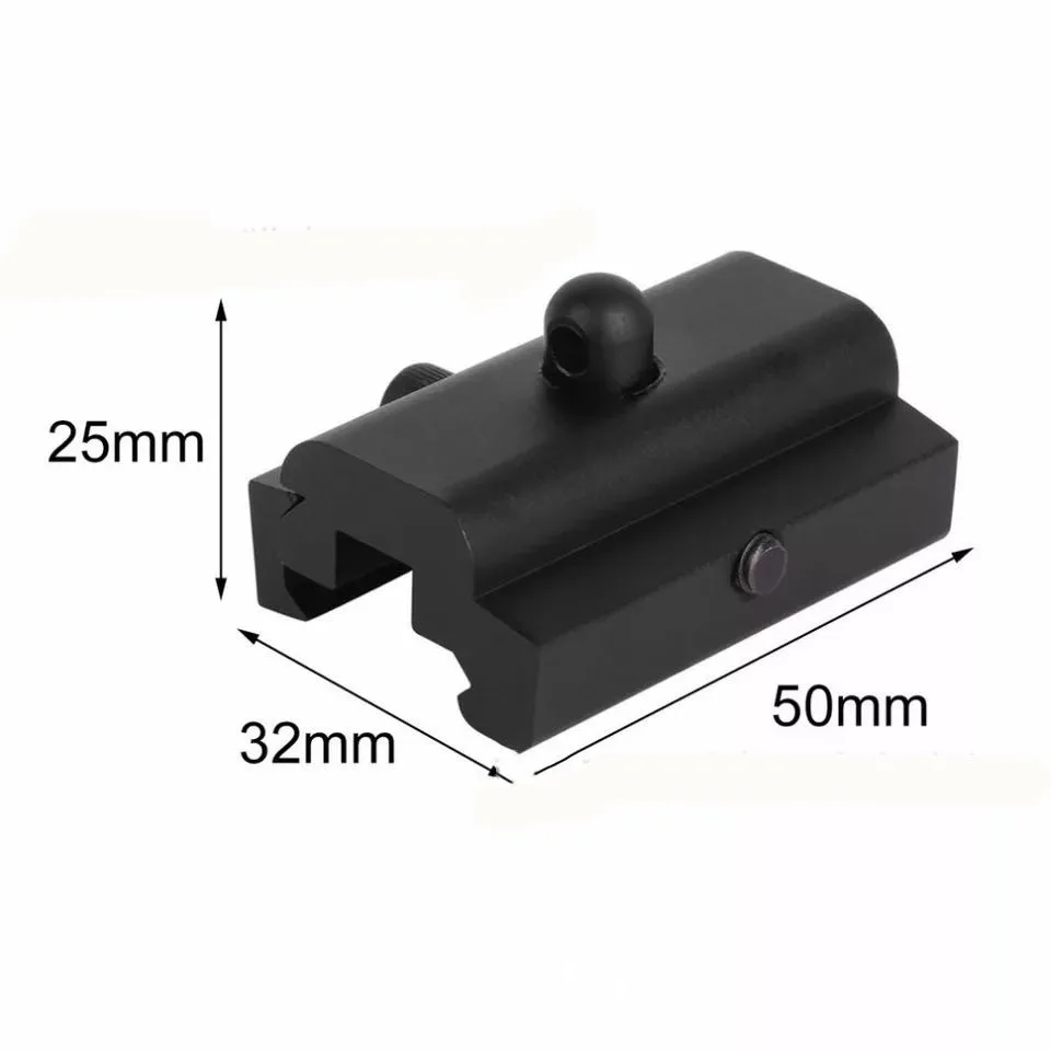 

Robin Hunting Tactical Airsoft Rifle Shooting Tripod Weaver Rail Swivel Picatinny Slot Adaptor Tripod Adapter Hunting Mount