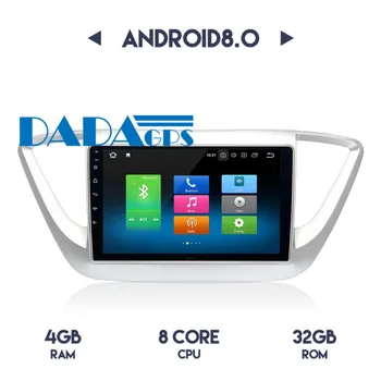 

Android 8.0 7.1 Car GPS Navigation Car Radio Multimedia For Hyundai Verna Solaris 2017 2018 no CD DVD Player Stereo Headunit FM