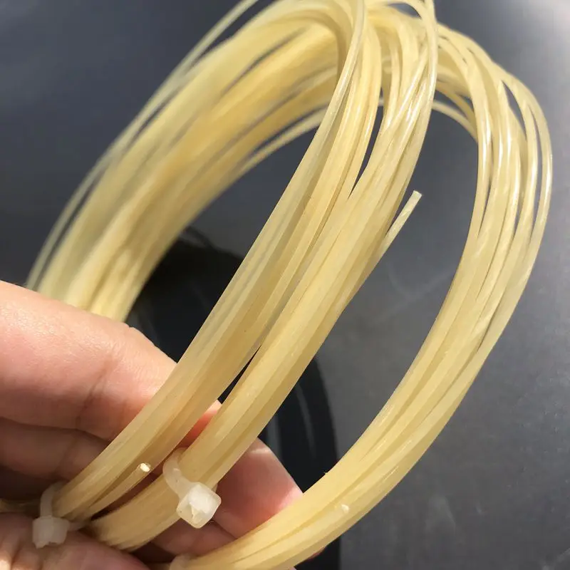 

1pc Free shipping Nylon elastic tennis racket string soft feeling tennis rackets string 12M 1.3MM