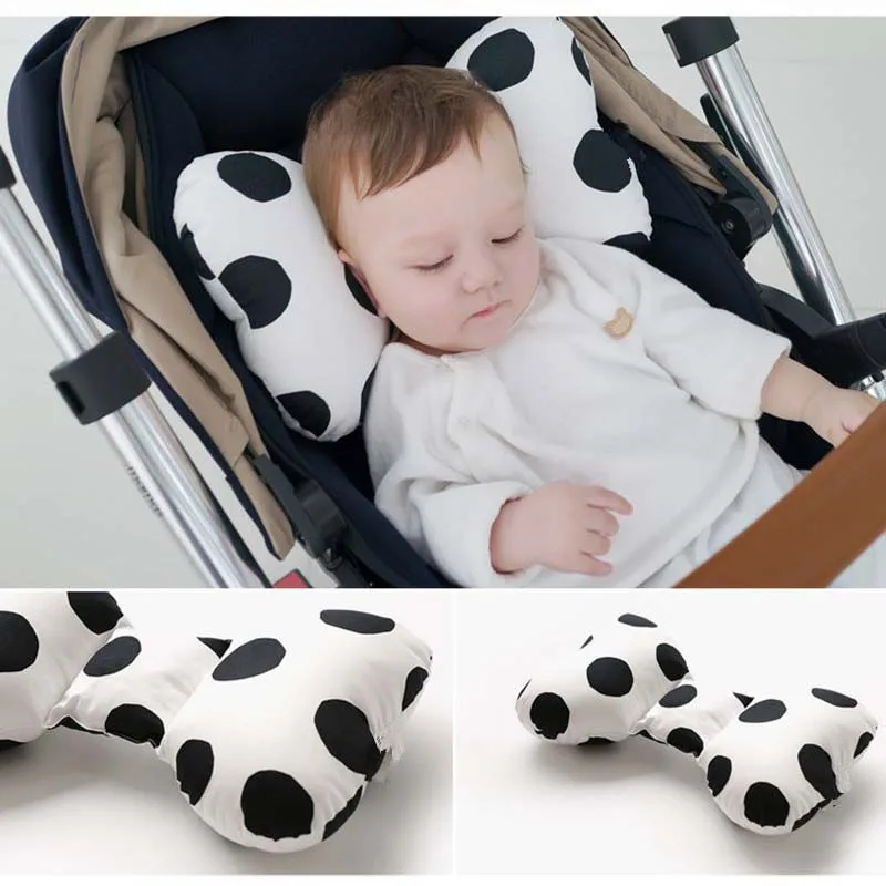 Детская Хлопковая Подушка для кормления, предотвращающая плоскую головку, для защиты головы, для новорожденных, для шеи, подушки кровать, для кормления, для малышей, позиционер