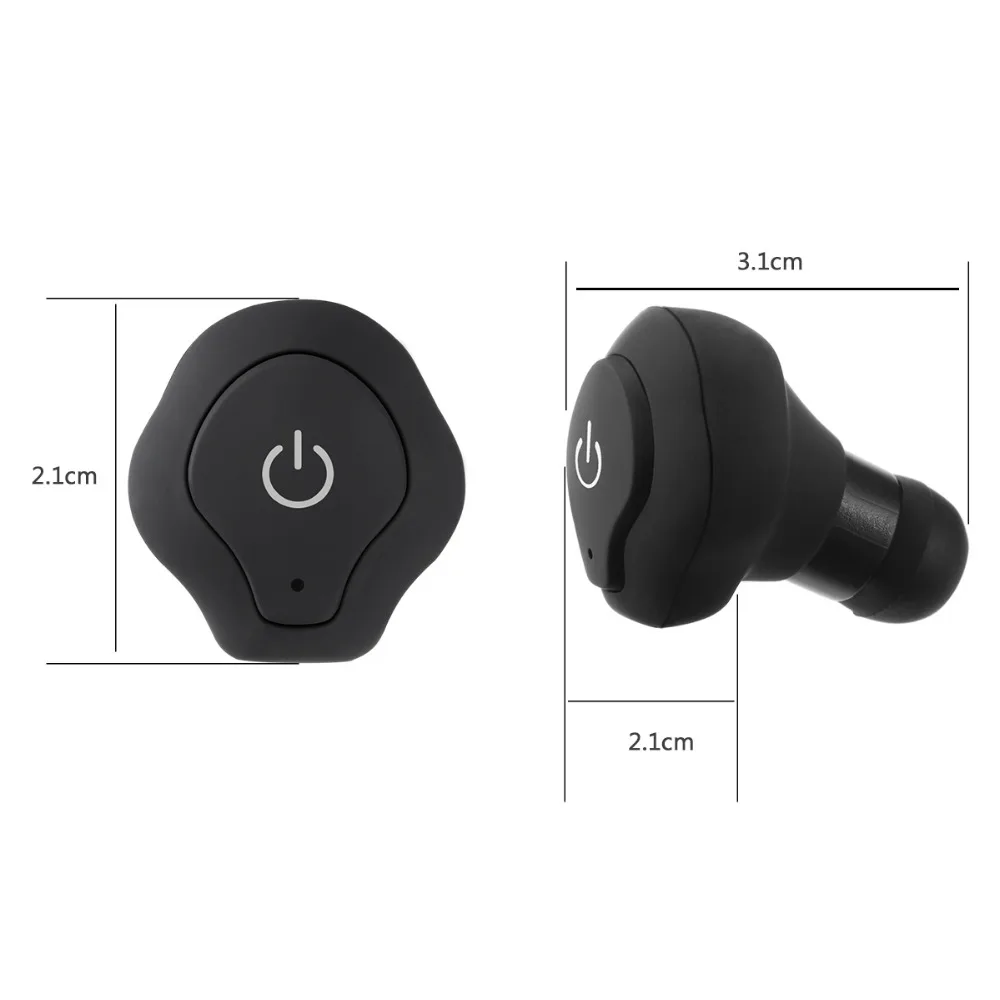 Exquizon AF-A1 twins wireless Bluetooth earphone earphone In-Ear Stereo Bluetooth Earphones Earbuds Headset for iPhone Android (5)