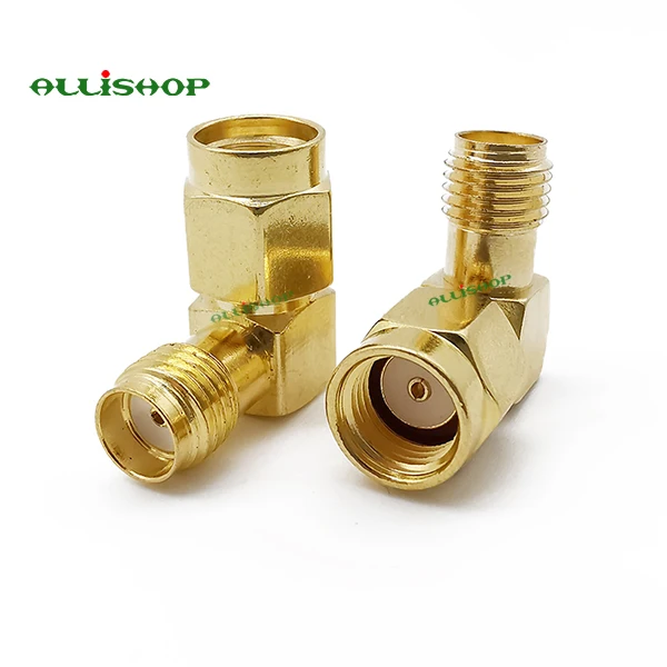 2Pcs SMA RP SMA Male Female RF Coaxial Coax SMA Adapter Kit SMA Male Female WiFi Antenna Connector SMA Plug Jack RF Converter - Цвет: 11