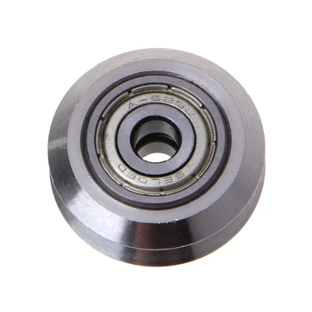 

V-type Wheel With 625ZZ Bearings Bore 5mm Stainless steel Double V Pulley Gear