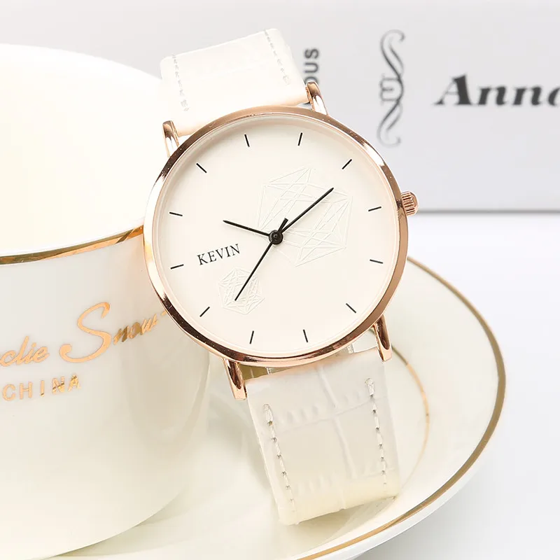 

KEVIN Fashion Personality Creative Design Women Couple Watches Unique Dress Caual Gift Lady Girl Child Kids Simple Wristwatch