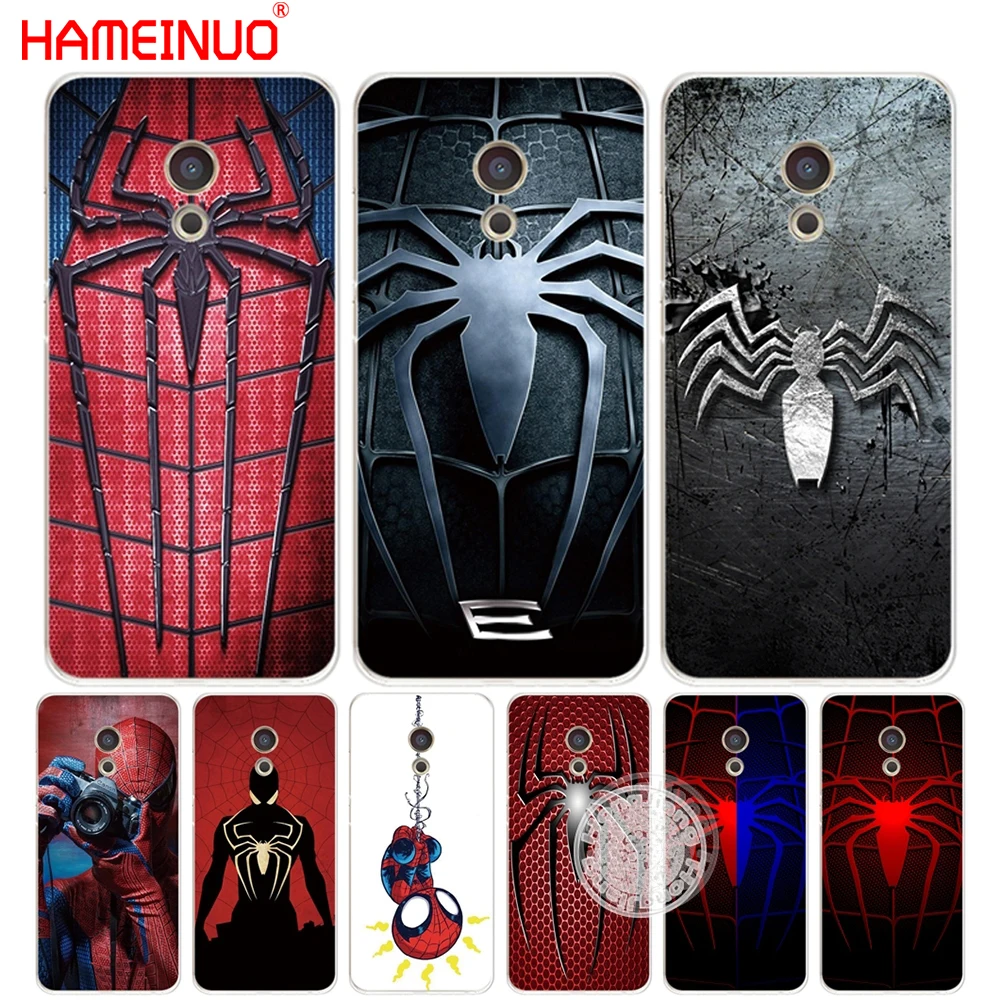 

HAMEINUO spider man marvel Cover phone Case for Meizu M5 M5S M6 M2 M3 M3S MX4 MX5 MX6 PRO 6 5 U10 U20 note plus