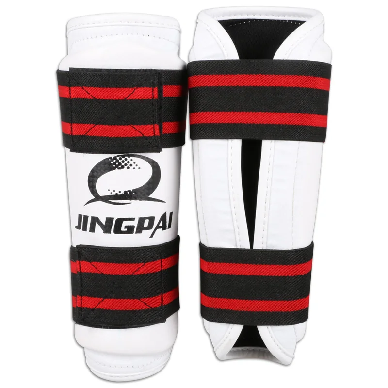 1 Pair Shin Guard For Kick Boxing MMA Karate Taekwondo Sanda Fight Protective Equipment Muay Thai Protector Shin Arm Leg Guards