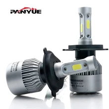 Super Bright Motorbike Headlight 8000LM/Set with 2/3Sides Light H1 H3 H4 H7 H11 H13 H27 9004 HB3 9006 HB4 9007 HB5 Lamps Bulb