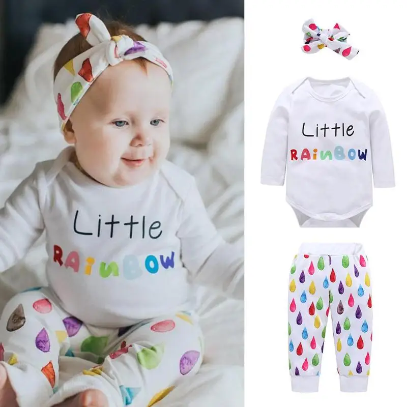 4pcs Christmas Baby Clothes Set 4pcs Cotton Cute Tree