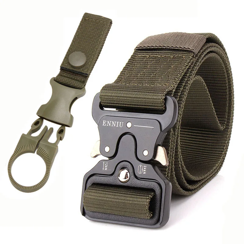 Army Military Tactical Belts for Mens SWAT Gear Combat Nylon Belts Outdoor Hunting Hunter Waist Belt
Army Military Tactical Belts for Mens SWAT Gear Combat Nylon Belts Outdoor Hunting Hunter Waist Belt