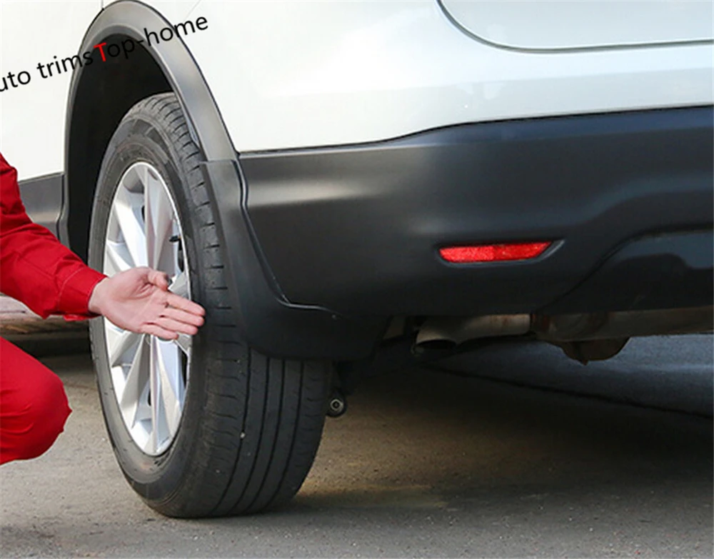 

Yimaautotrims Protective Kit For Nissan Qashqai J11 2014 - 2020 Front & Rear Mudguards Mud Flap Flaps Splash Guards Fender
