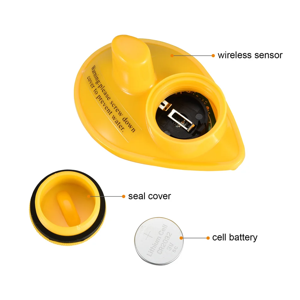 Эхолот, беспроводной эхолот для рыбалки, 120 метров, глубинный гидролокатор, датчик глубины, рыболокатор, цветной ЖК-дисплей, рыболовный подводный