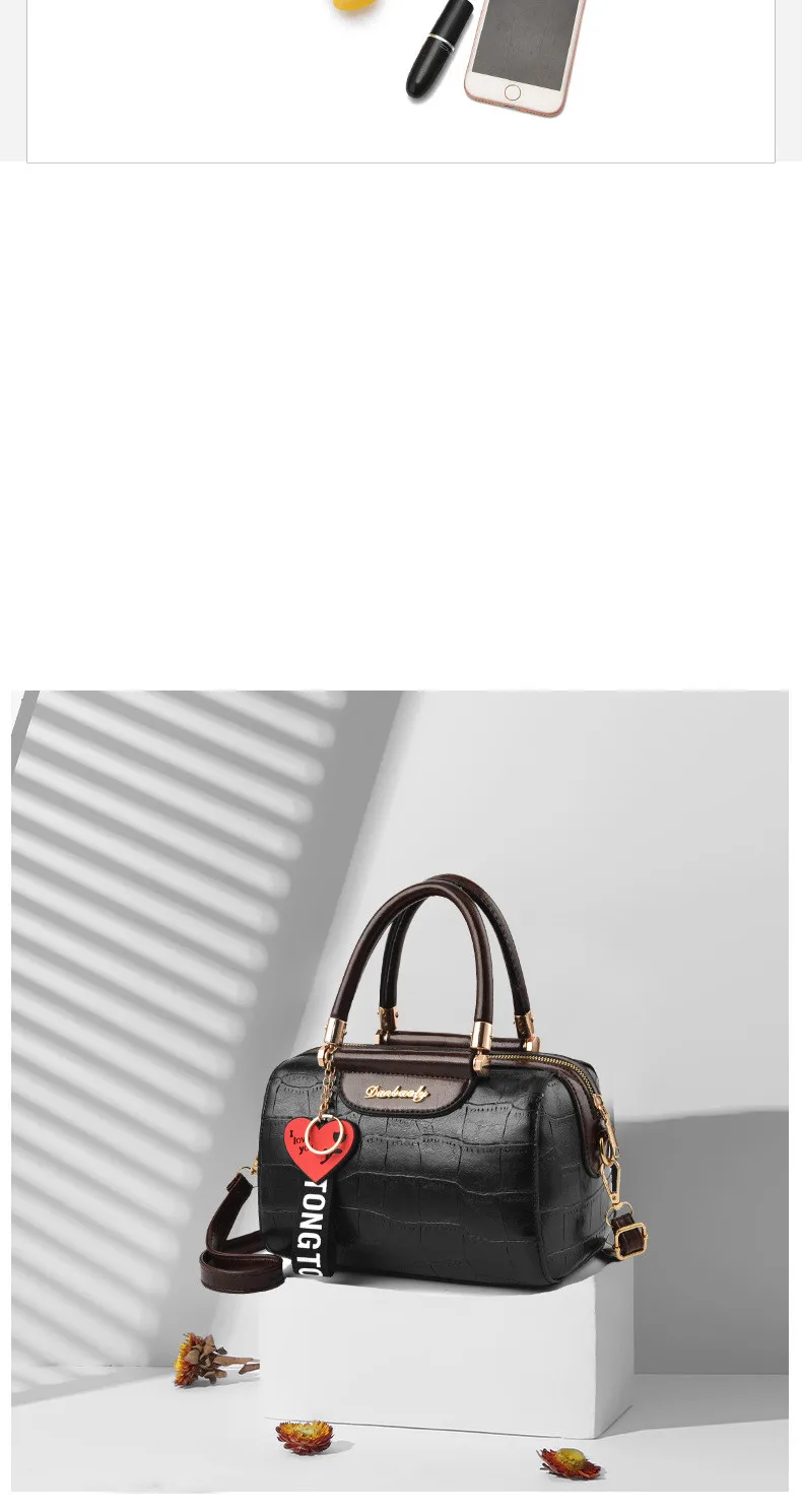 Женская сумка, повседневная сумка-тоут, модная женская сумка-мессенджер, топ-ручка, на плечо, Студенческая сумка, кошелек,, новинка, внутренний карман