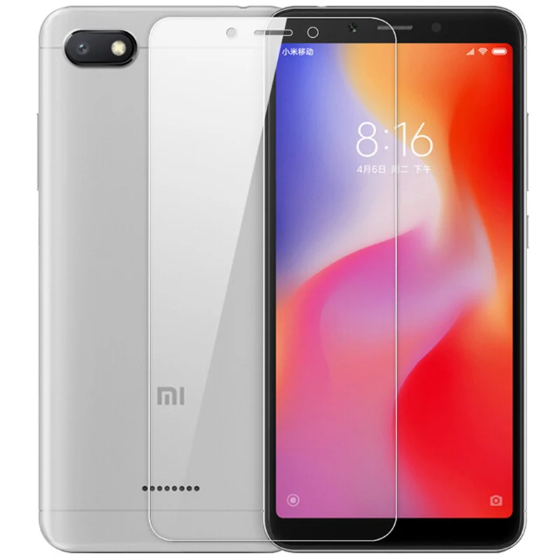 Закаленное стекло для xiaomi redmi 6A 6 A redmi6A защитный чехол смартфона 9H подходит